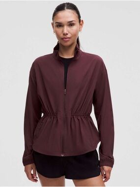 Lululemon UV-Protective Cinch-Waist Running Jacket